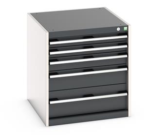 Bott Cubio drawer cabinet with overall dimensions of 650mm wide x 750mm deep x 700mm high... Bott Cubio Tool Storage Drawer Units 650 mm wide 750 deep